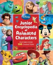 Junior Encyclopedia of Animated Characters - Hardcover - GOOD