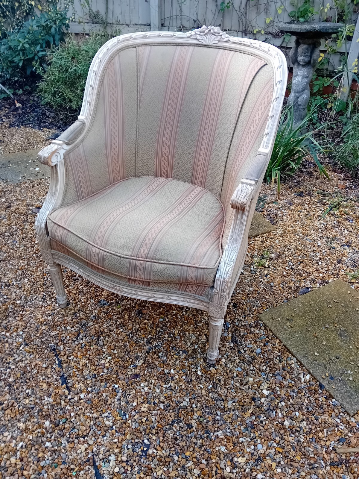 ANTIQUE FRENCH ARMCHAIR eBay
