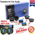 2026 ALPINE DDT S30 Car Stereo Speaker Music Soft Dome Balanced Car Tweeter 360W
