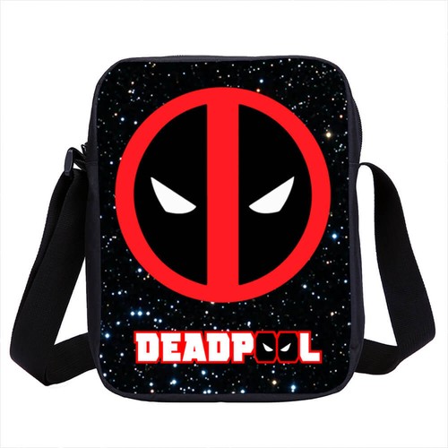 Deadpool Superheld Kinder Schule Rucksäcke Isoliert Lunch Bag Stift Etui Wert Menge - Bild 14 von 19