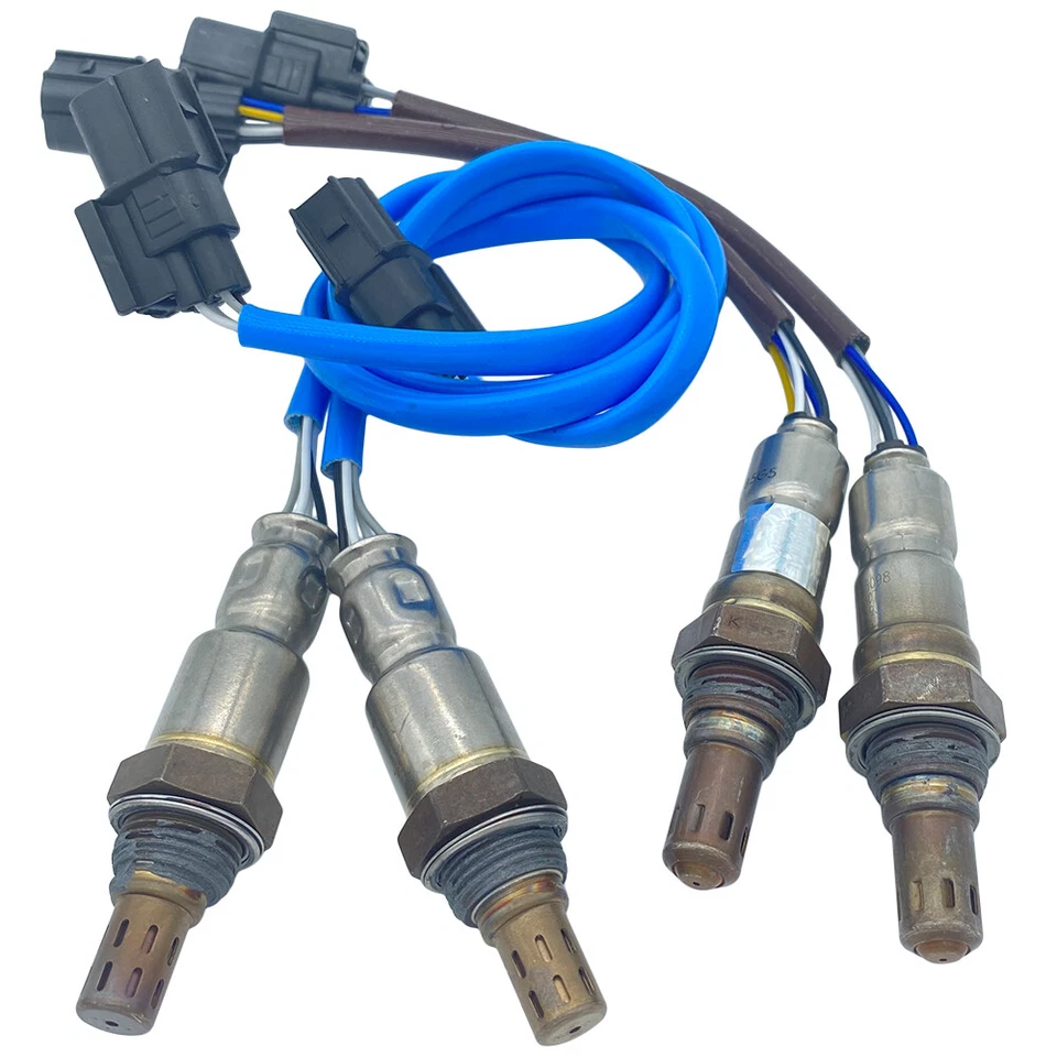 Sensor de oxígeno aguas arriba y aguas abajo 4 piezas para Honda Accord Pilot Ridgeline Acura TL TSX Foto 2 de 4