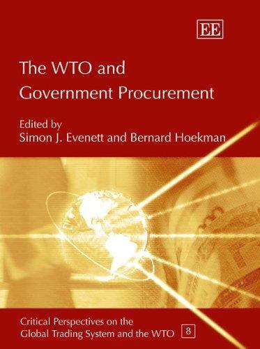 The WTO and Government Procurement Evenett Hoekman Hardback Edward Elgar - Image 2