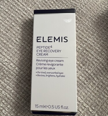 ELEMIS Peptide4 Eye Recovery Cream 0.5 fl oz 15ml New $50 value