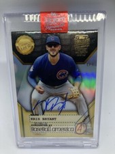 Kris Bryant 2017 Topps Archives 1/1 Auto Bowmans Best Deans List   Free Shipping