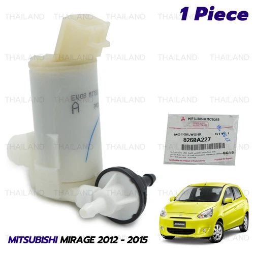 For Mitsubishi Mirage 2012 - '15 Windhsield Wiper Washer Fluid Pump Motor