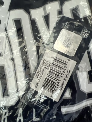 Dallas Cowboys Women's Navy Blue V-Neck Lace Up Jersey T-Shirt NWT