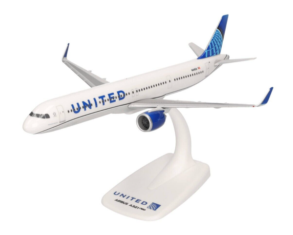 Herpa Snapfit Flugzeug 1:200 United Airlines Airbus A321Neo N44501 614351-image