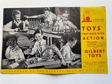 1939 Gilbert Toys Brochure- NY Worlds Fair Ed...