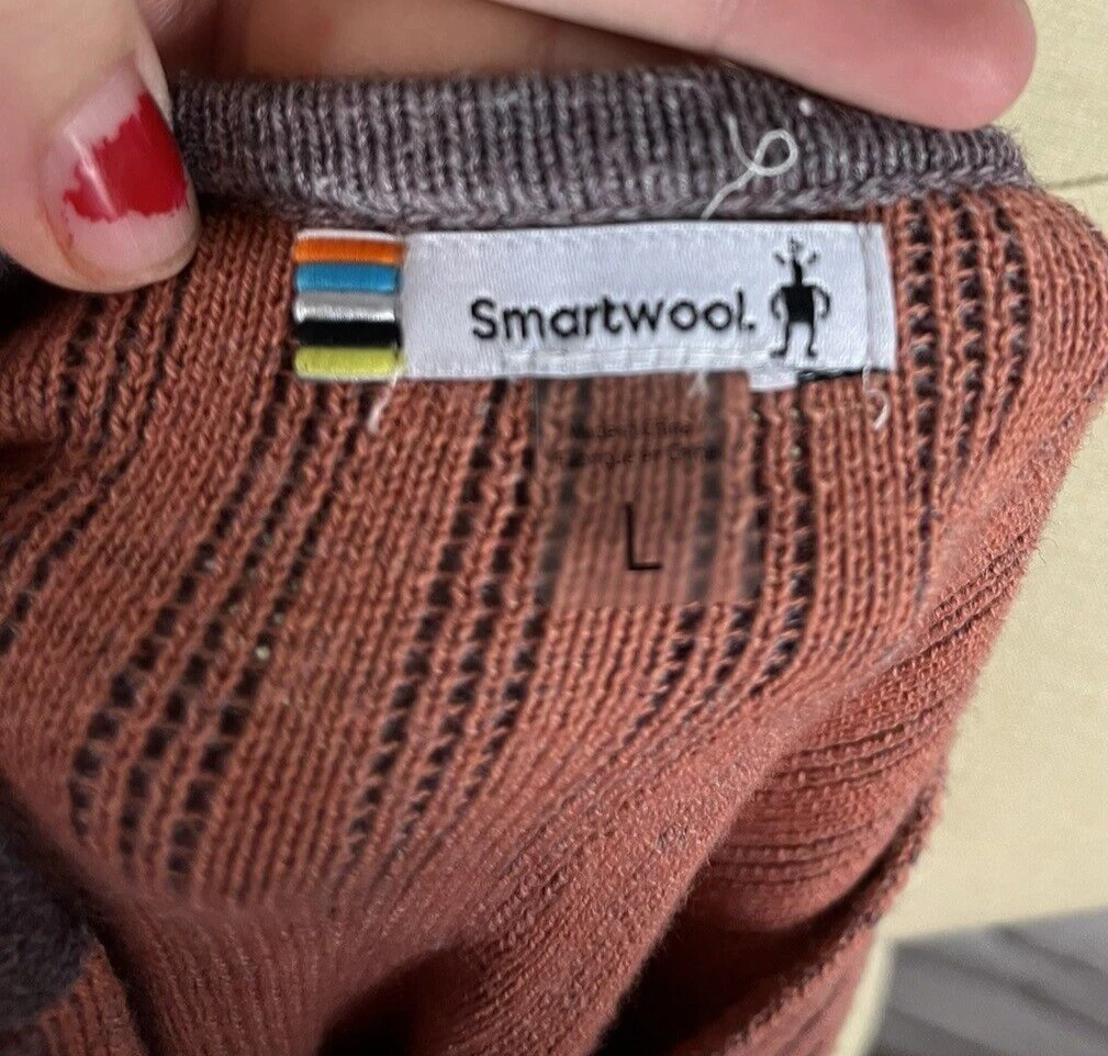smartwool long sleeve ribbed shirt