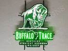 Buffalo Trace Bourbon Whiskey 24"x20" Vivid LED Neon Sign Light With Dimmer