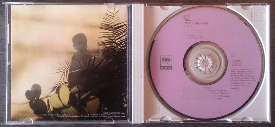 JIMMY MESSINA (POCO) - OASIS (1991) CD  SONY RECORDS  SRCS 6156 (JAPAN) - Bild 4 von 4