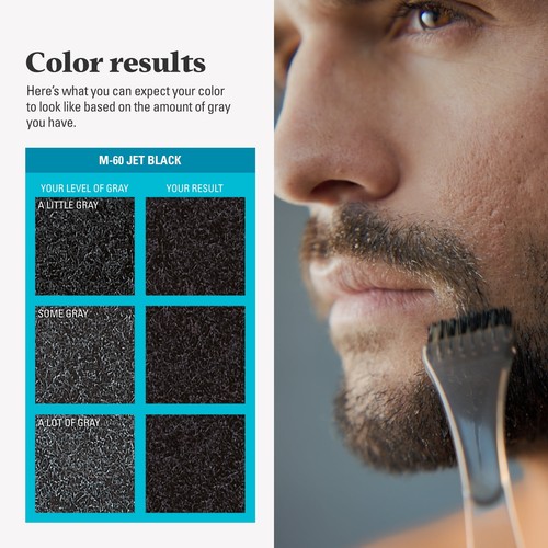 Mustache & Beard, Beard Dye for Men with Brush Included for Easy Application - Picture 7 of 9