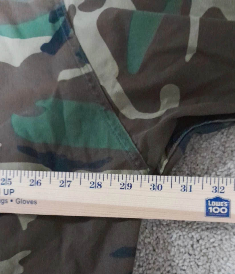 Vintage Jacket Jungle Camo Made in Haiti Size 3XL/L - Image 3 of 4