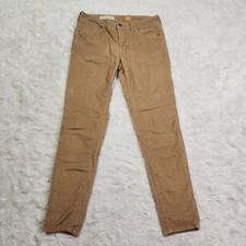 Pilcro and the Letterpress STET Women Size 26 Brown Corduroy Pants K3