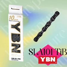 YBN SLA101-TiB 10Speed Black 116L Ti-Nitride Chain NIB