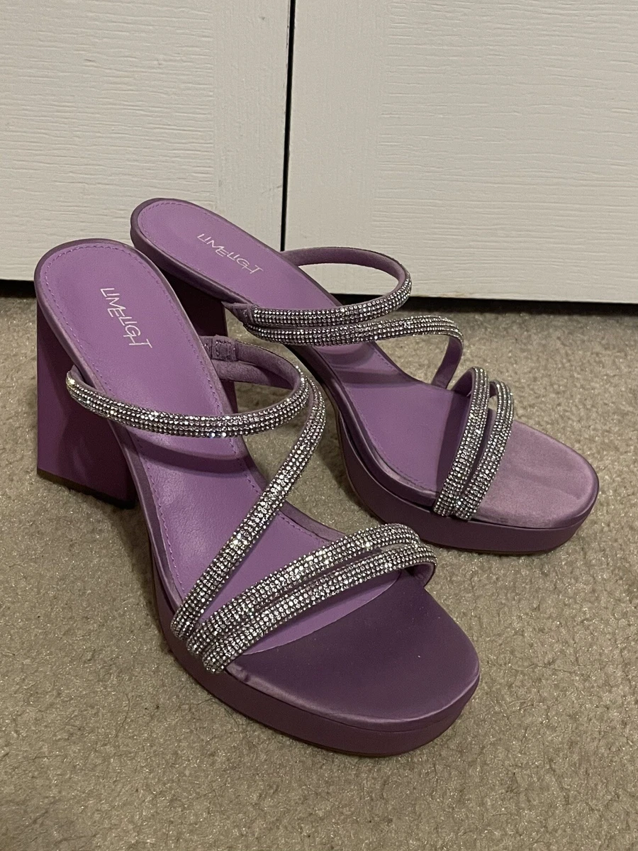 Purple heels size 11 sale