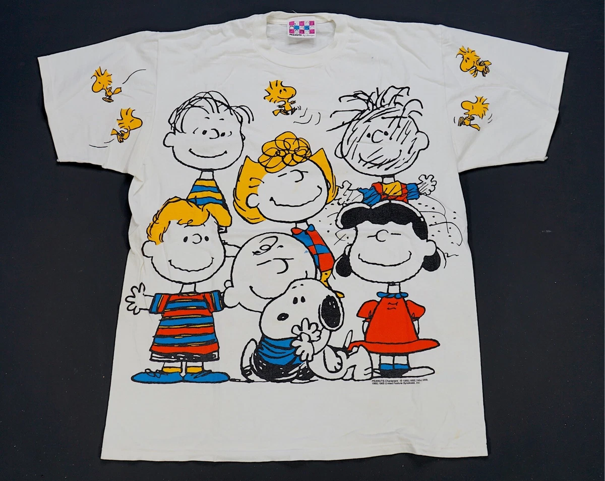 snoopy print t shirt