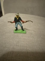 Britains Deetail Toy Soldier. Union civil war Cowboy 1971