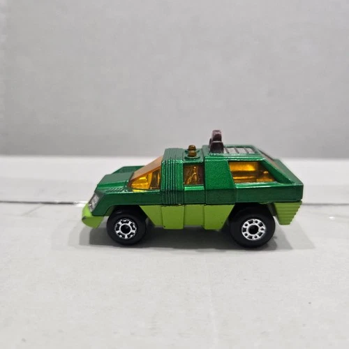 1975 Matchbox SuperFast # 59 Green Planet Scout Toy Die-Cast Car Lesney England