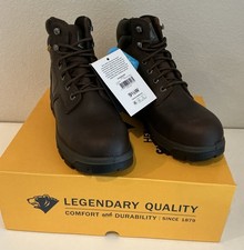 Herman Survivors Work Boots Men's Size US 9.5 Boulder Waterproof 6" Steel Toe