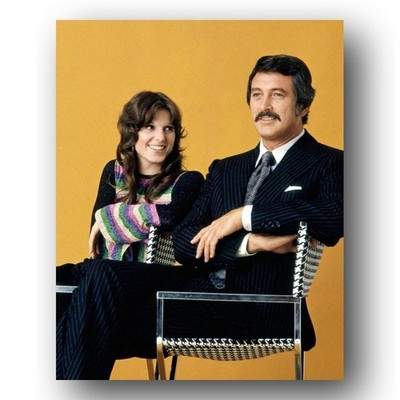 Rock Hudson, Susan Saint James Photo 8x10 1970s TV Publicity Portrait