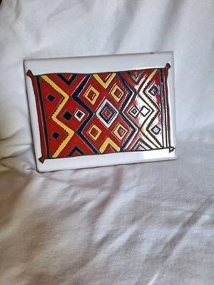 Mag Mor Santa Fe New Mexico Christine Fitzgerald Tiles Coaster Trivet Southwest