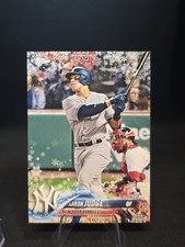 Aaron Judge-2018 Topps Holiday Metallic Snowflake #HMW99 Yankees