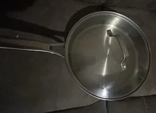 5003 Calphalon 3Qt Pan/lid From Estate Nice