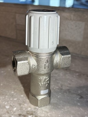 Resideo Braukmann AM-1 Series Mixing Valve, 70°-145° F, 1/2  NPT