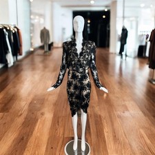 Alexander Mcqueen Vintage 2010 Nude Lace Dress in Excellent Condition