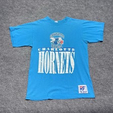 Vintage 80S Charlotte Hornets T-Shirt Medium National Basketball Association
