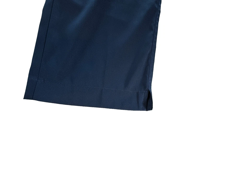 Nike Dri-FIT Pants Mens 32x27 Blue Straight Fit Golf Trousers Stretch Polyester - Image 3 of 4