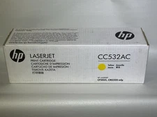 GENUINE HP CC532AC Toner Cartridge Brand New CP2025 CM2320 MFP Laserjet