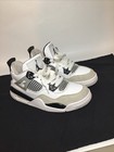 Jordan 4 Retro Mid Military Black/grey Size5.5 Mens