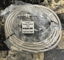 NEW BLACK BOX EDN12H-FF 15  DB9 SERIAL CABLE