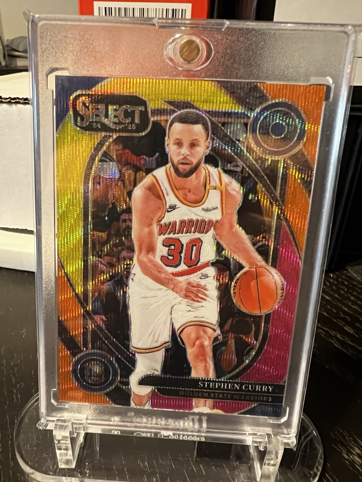 2024-25 Panini Select Stephen Curry Courtside Multiwave Prizm 13/20 Warriors