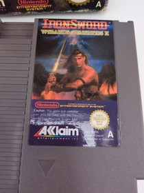 Iron Sword - Wizards & Warriors 2 Nintendo Entertainment System NES PAL A Game 