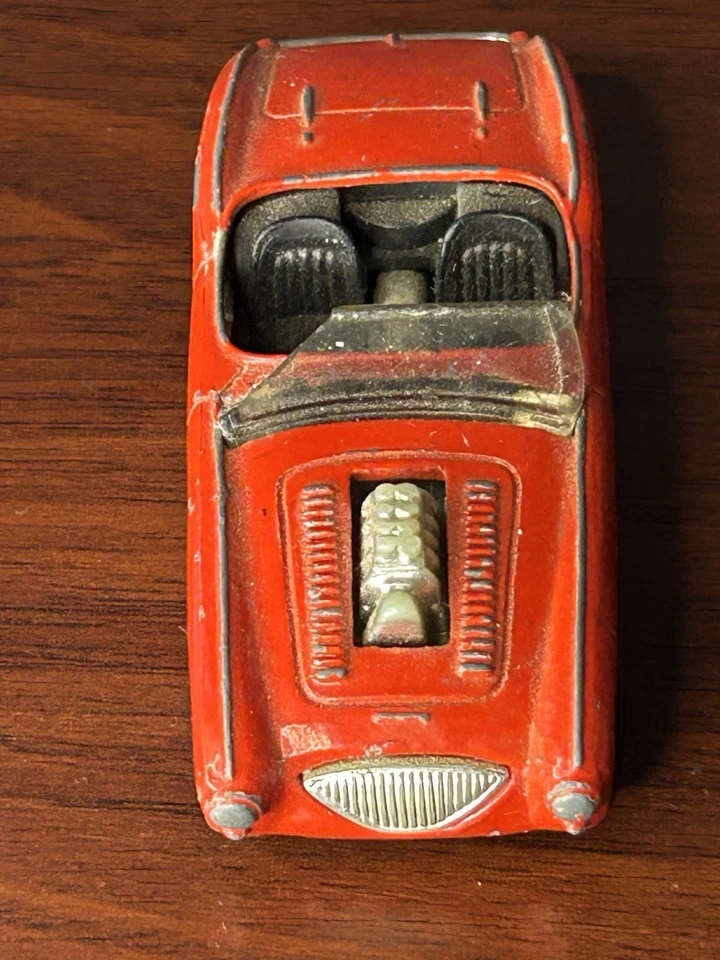 2000 Hot Wheels Austin-Healey - 1:64 - Mattel Red & White Vintage Diecast Car - - Image 3 of 4
