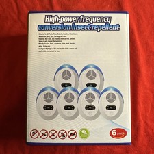 6 - Ultrasonic Insect Repellents for Mosquito,Insects,Mice,Ant,Spider,Rodent