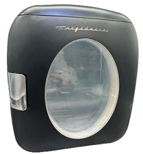 Frigidaire 12 Can Retro Mini Portable Personal Fridge/Cooler EFMIS462-Black {42}