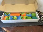 2002 Toppling Hopper Orange And Blue Vintage Wood Game