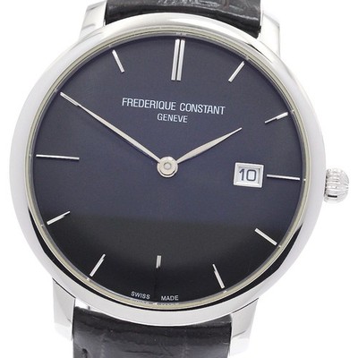 Frederique Constant FC-306X4S6 Slimline Datum Herren Uhr Aus Japan G0221