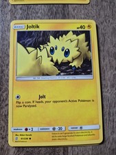 joltik 61/236 pokemon card mint condition sun & moon