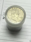 $10 Roll of 20 Ben Franklin Half Dollars 90% Silver Mixed Dates At Melt