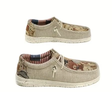 Men’s Teddy Bear  Slip-On Casual Loafers Lightweight Comfort Dude Style 10.5- 11