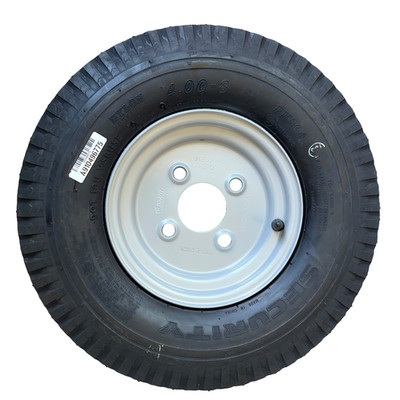 4.00-8  Komplettrad Security BK 804 - 70N -  LK 4/60/100 ET0 - 2.50X8