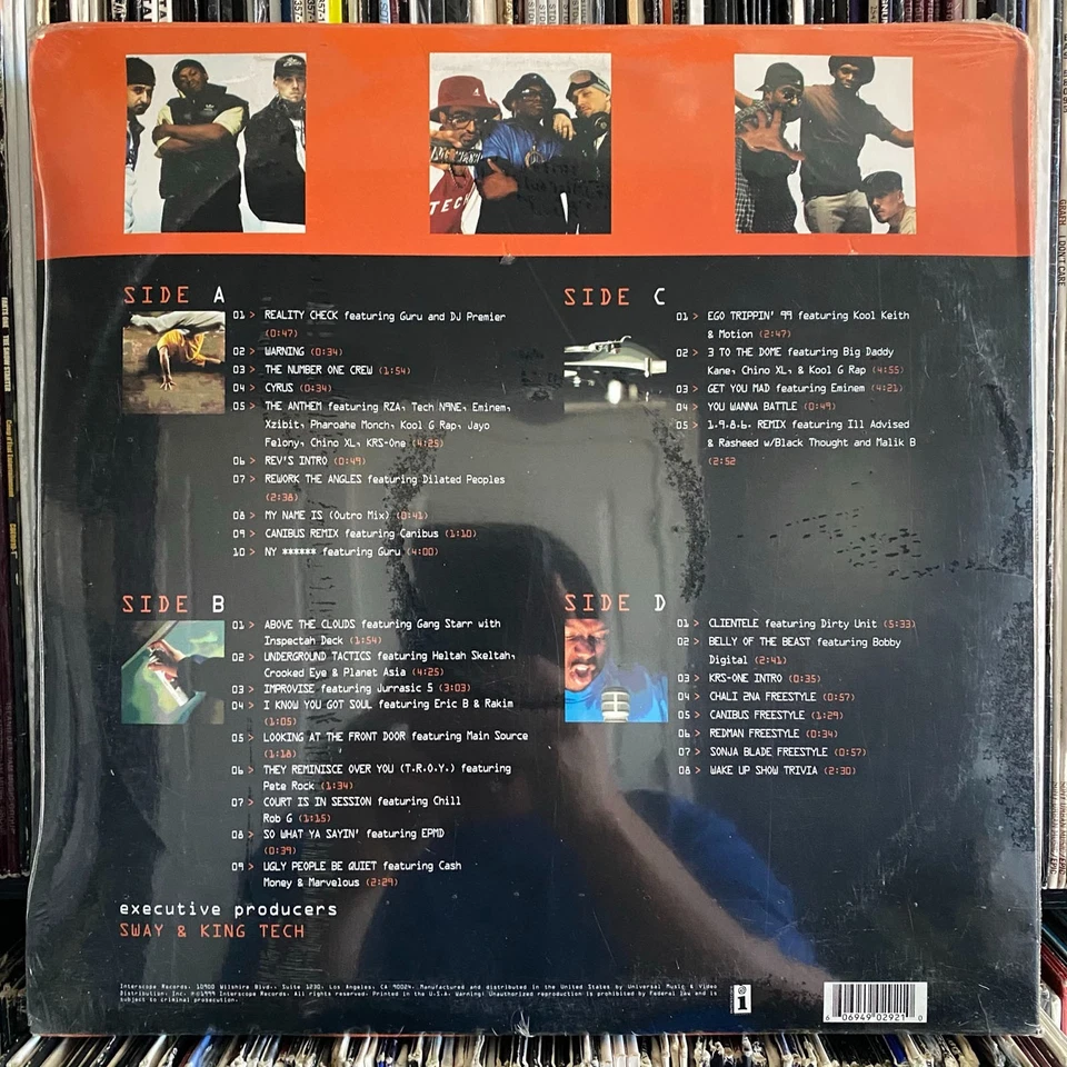 SWAY & KING TECH - THIS OR THAT (VINYL 2LP) 1999!! RARE!!  RZA + XZIBIT + EMINEM - Image 2 of 2
