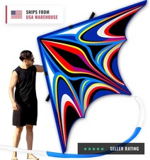 Delta Kite for Kids  Adults  Extremely Easy to Fly for Beginners  Kites for Beach