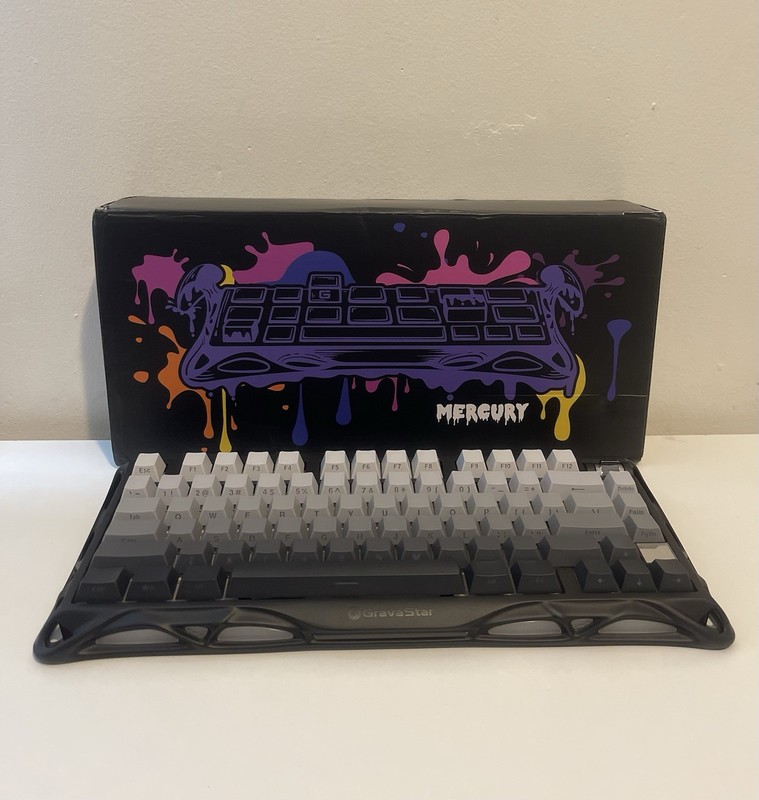 GravaStar Mercury K1 Mechanical Keyboard Wireless Bluetooth USB-C RGB Backlit
