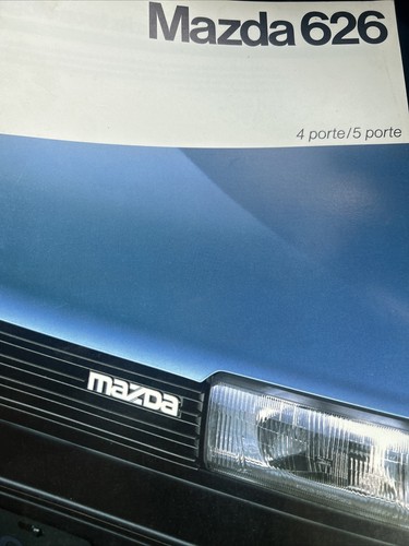 Mazda 626 Gamma Veicolo Originale Auto Vendita Info Brochure Dalla Svizzera - Foto 1 di 4